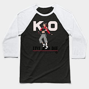 Live Or Die Baseball T-Shirt